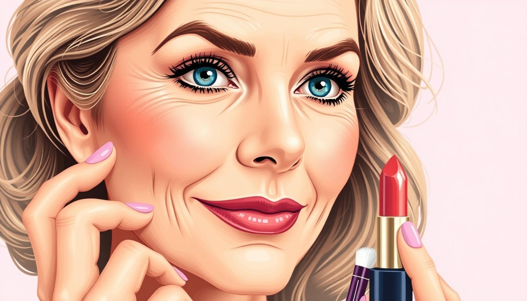 Makeup Techniques for Mature Skin: Enhancing Features with Age-Appropriate Products